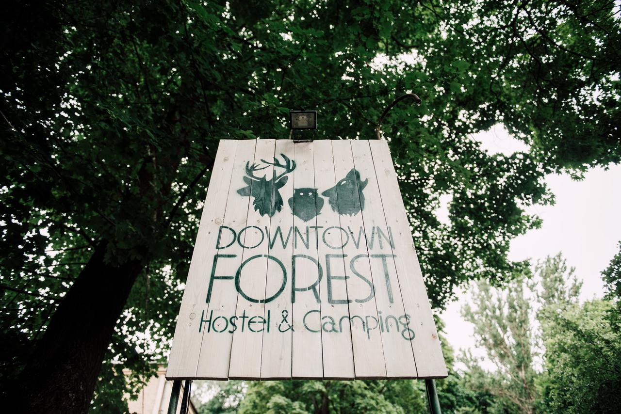 Downtown Forest Hostel & Camping Вилнюс Екстериор снимка